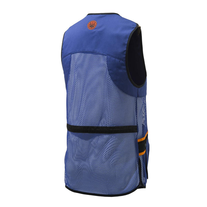 Beretta full mesh shooting vest Beretta Blue breathable clay shooting vest