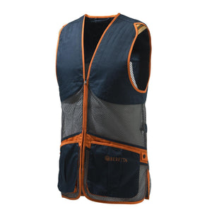 Beretta Full Mesh Vest Blue Total Grey
