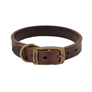 Bisley Leather Dog Collar