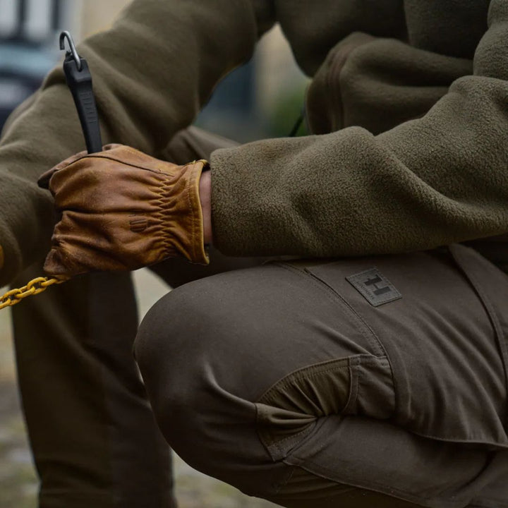 Harkila Hill trousers willow green brown outdoor shooting trousers