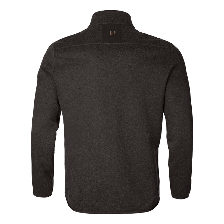Harkila Metso half zip shadow brown wool shooting jumper countryside clothing