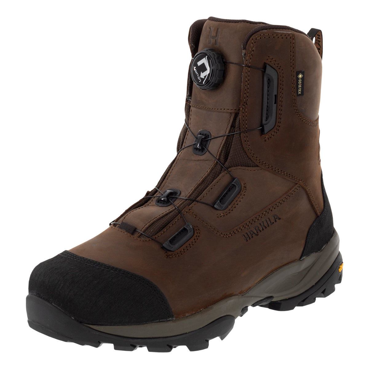 Harkila Reidmar Mid 2.0 GTX boots dark brown waterproof shooting boots