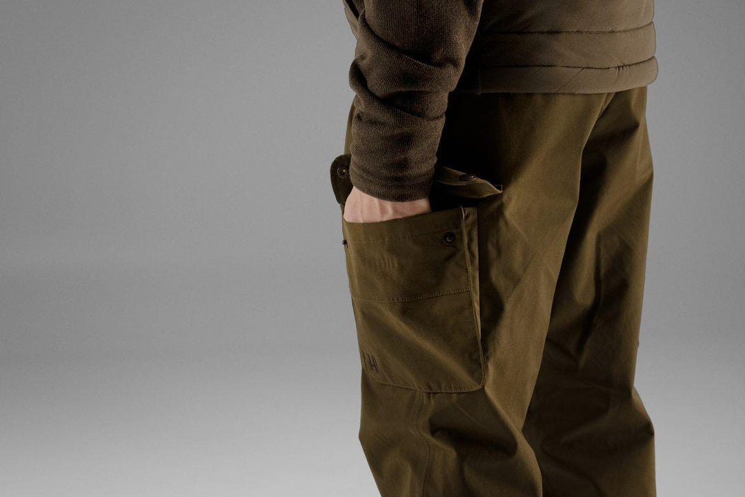Harkila Retrieve trousers warm olive shooting trousers outdoor field wear