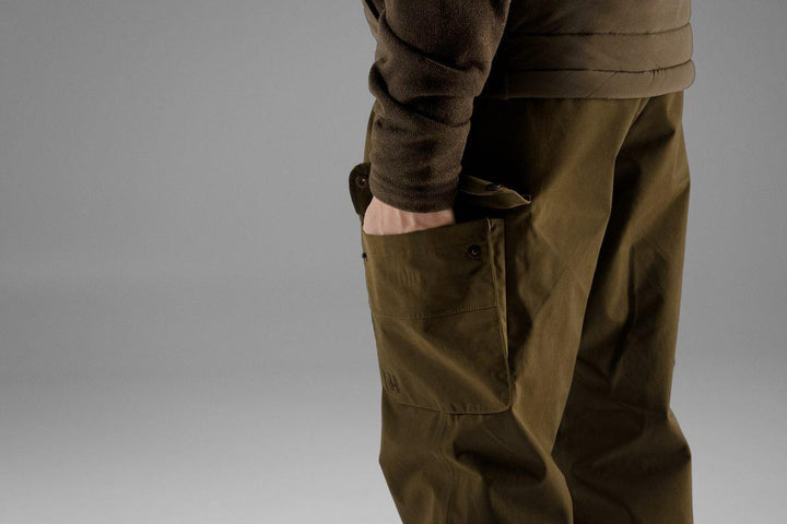 Harkila Retrieve trousers warm olive shooting trousers outdoor field wear