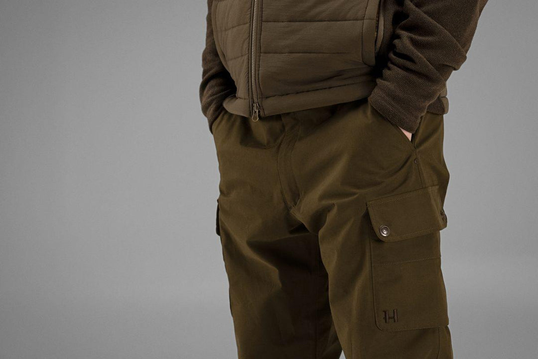 Harkila Retrieve trousers warm olive shooting trousers outdoor field wear