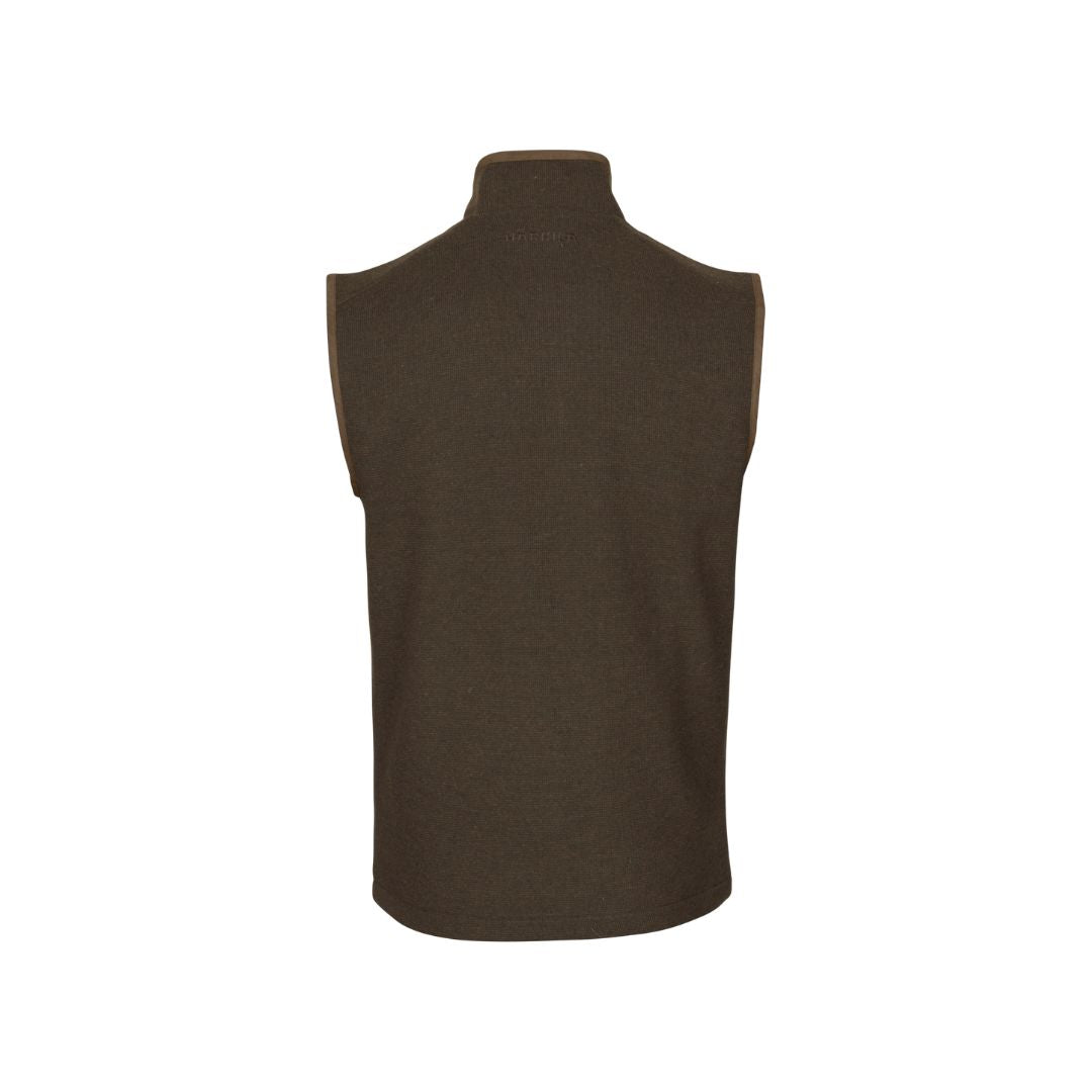 Harkila Sandhem Pro waistcoat willow green fleece shooting waistcoat