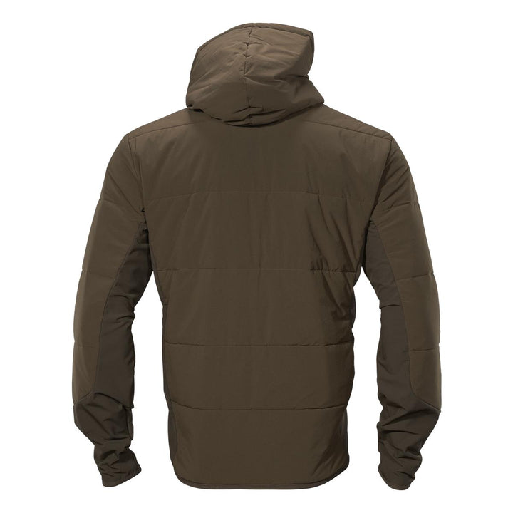 Harkila insulated midlayer hunting green shadow brown warm outdoor jacket