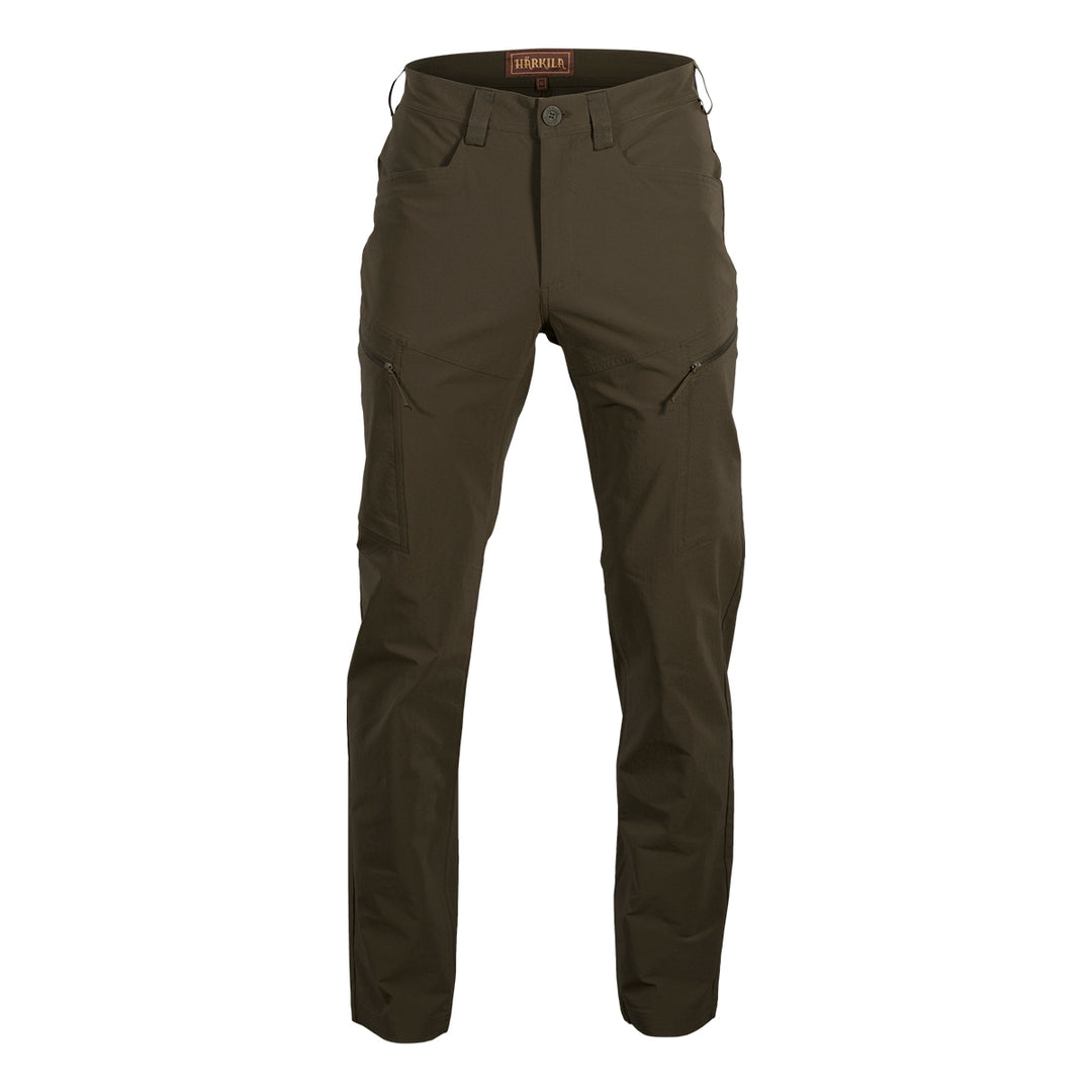 Harkila trail trousers willow green outdoor shooting trousers