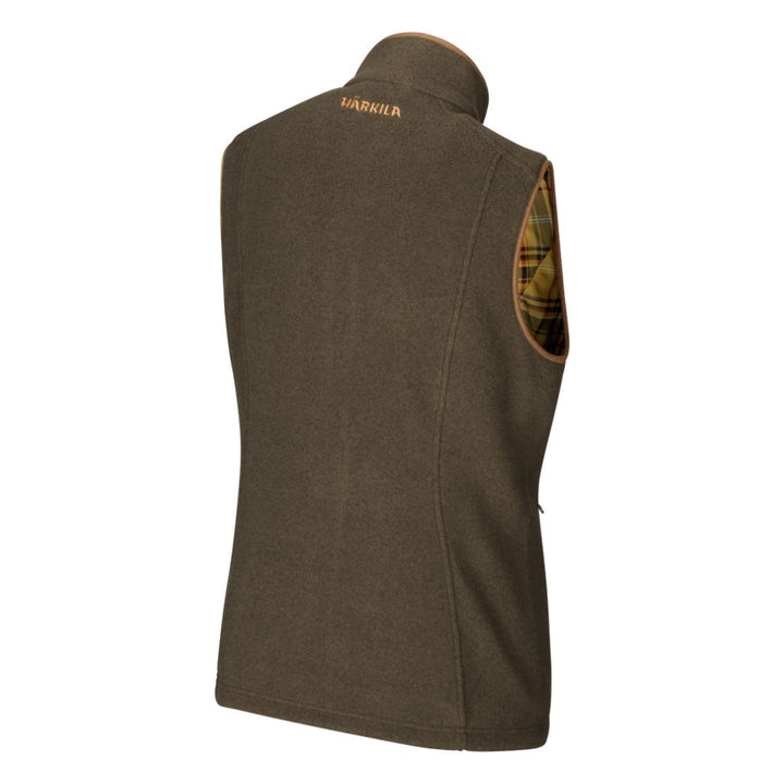 Harkila womens Sandhem Pro waistcoat willow green fleece shooting waistcoat