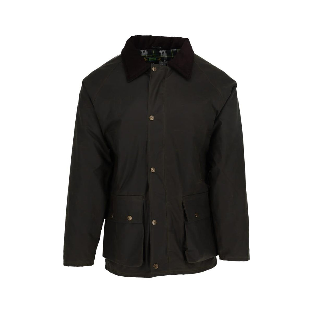 Hunter Outdoor Horseman waxed jacket olive countryside shooting equestrian jacket
