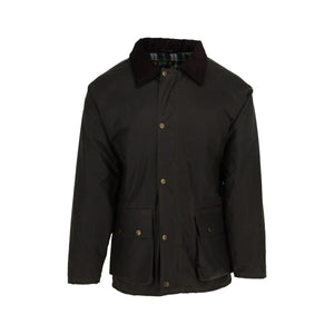 Hunter Outdoor Horseman Waxed Jacket Olive