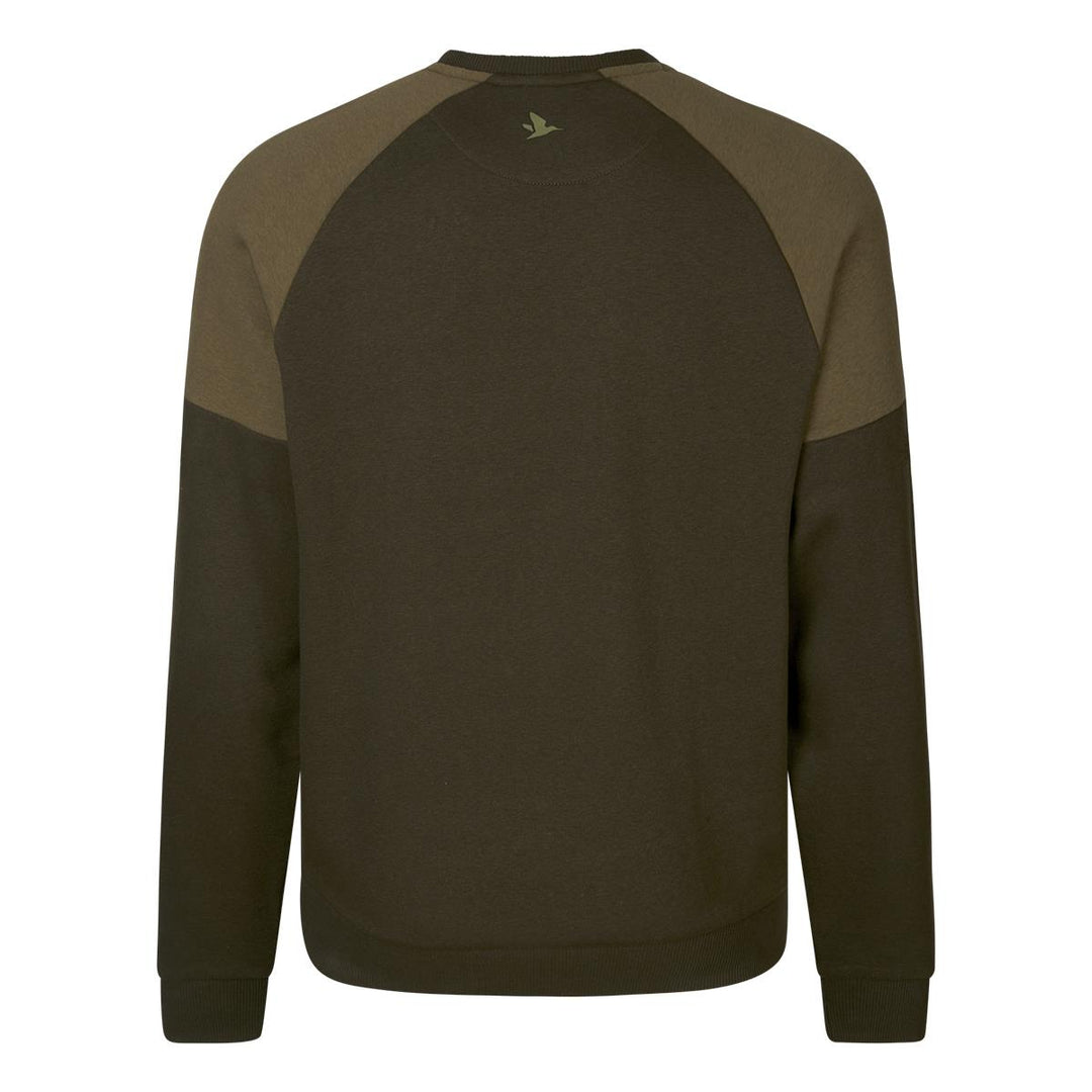 Seeland Cross sweatshirt pine green outdoor casual clothing