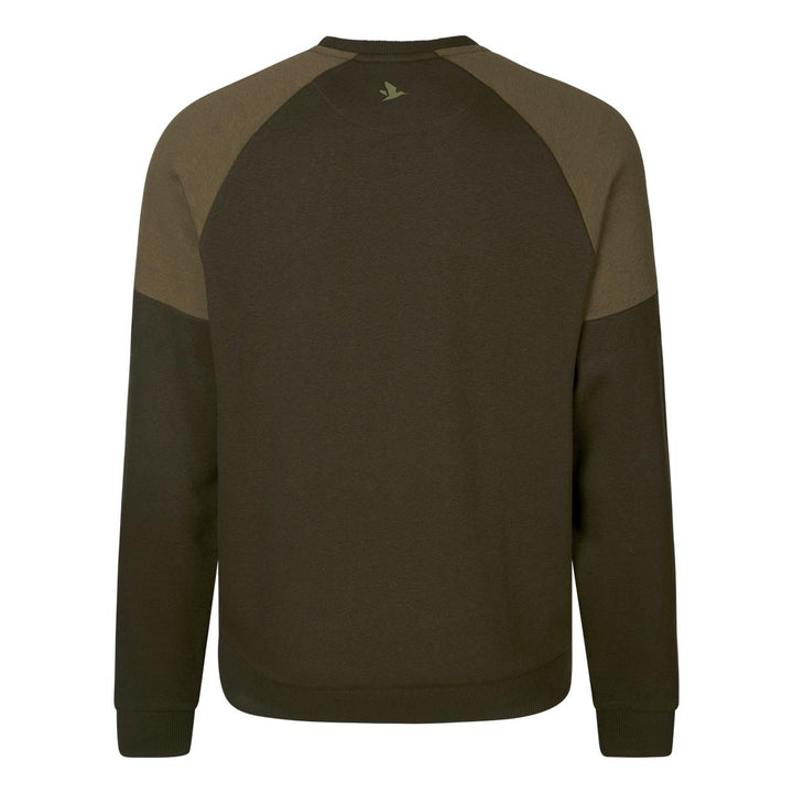 Seeland Cross sweatshirt pine green outdoor casual clothing