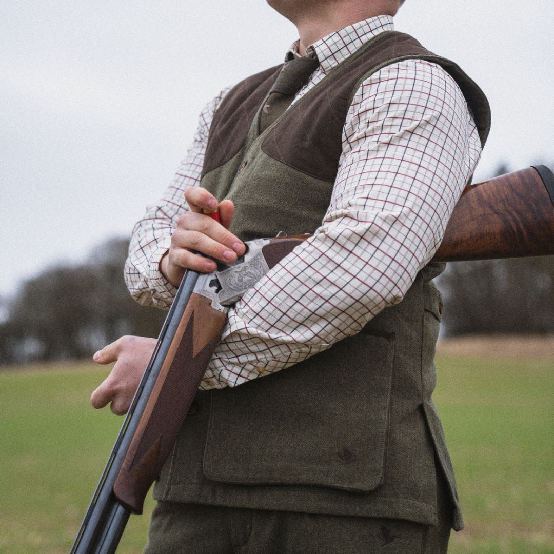 Seeland Hillside Harriet waistcoat moss green mens countryside waistcoat outdoor clothing