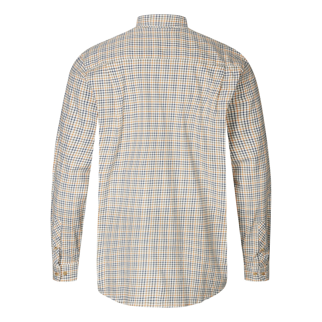 Seeland classic shooting shirt yellow check country shirt outdoor clothing