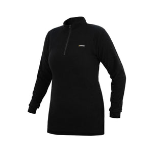 Swazi Leithen Ladies 1/4 zip Fleece Black