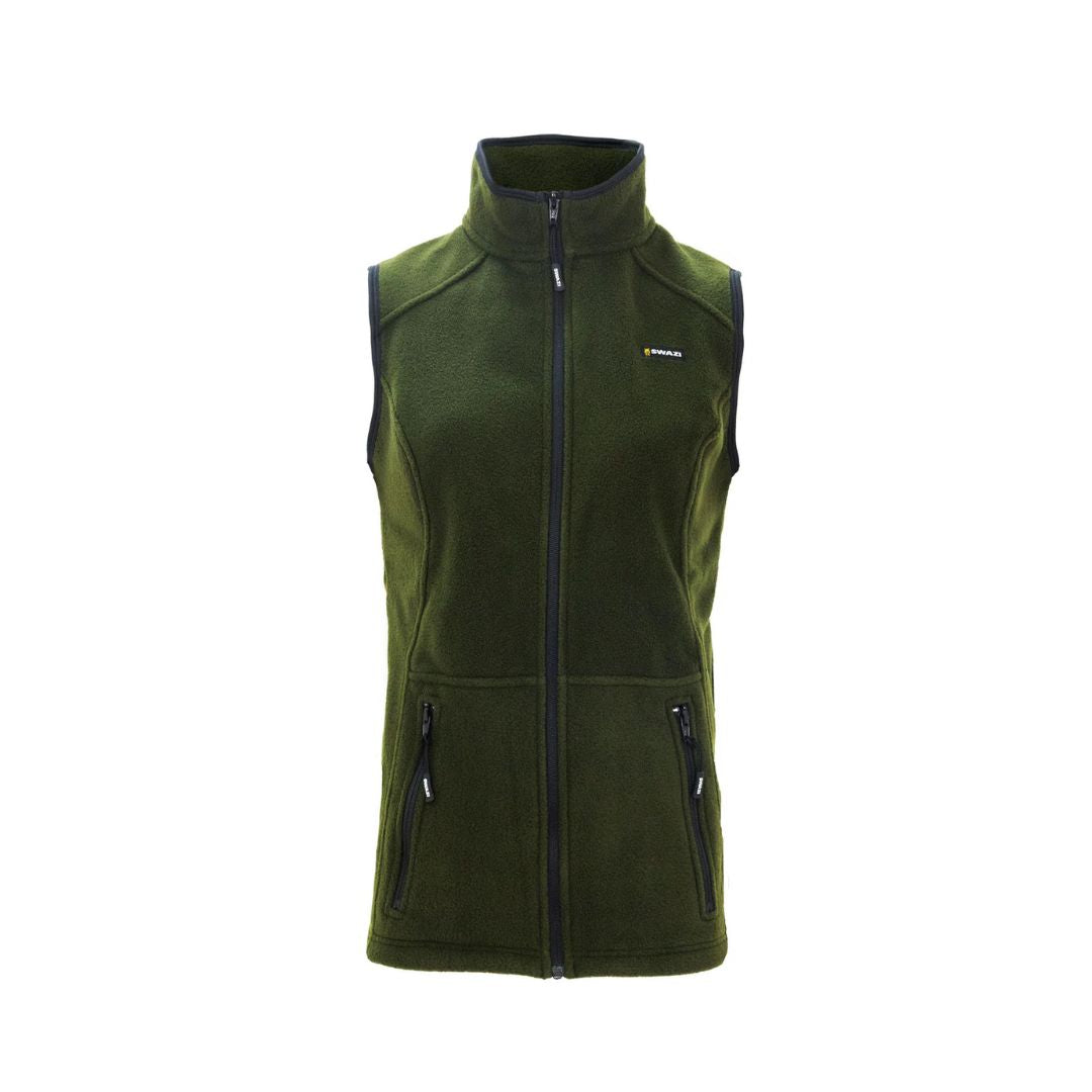 Swazi Catlin ladies gilet olive lightweight outdoor gilet countryside clothing