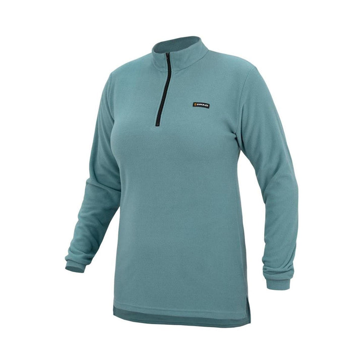 Swazi Leithen ladies fleece glacier 1/4 zip outdoor clothing